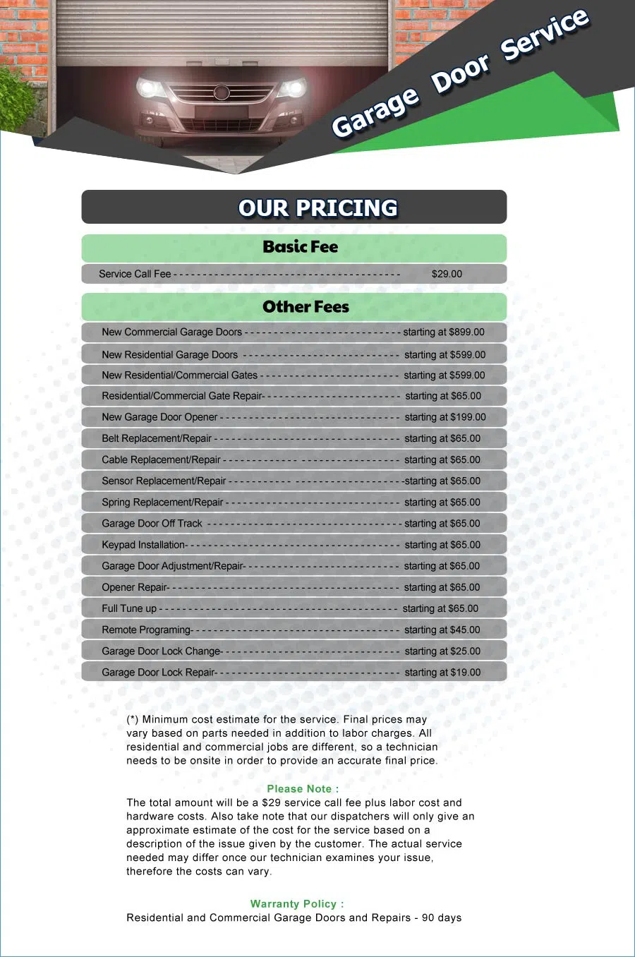 Galaxy Garage Door Service Brookfield, WI 262-229-9460